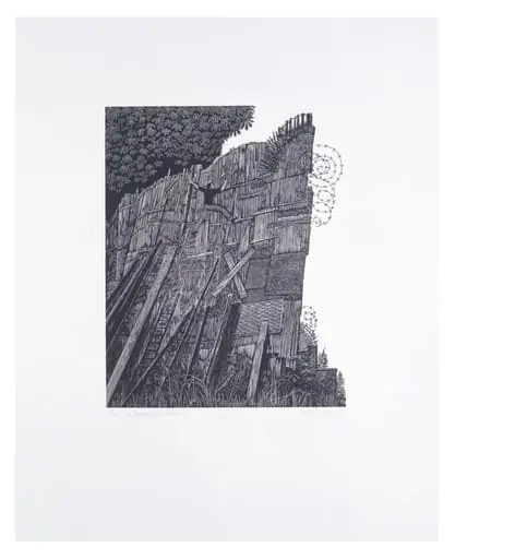 The Neighbour's Fence, by Hilary Paynter
