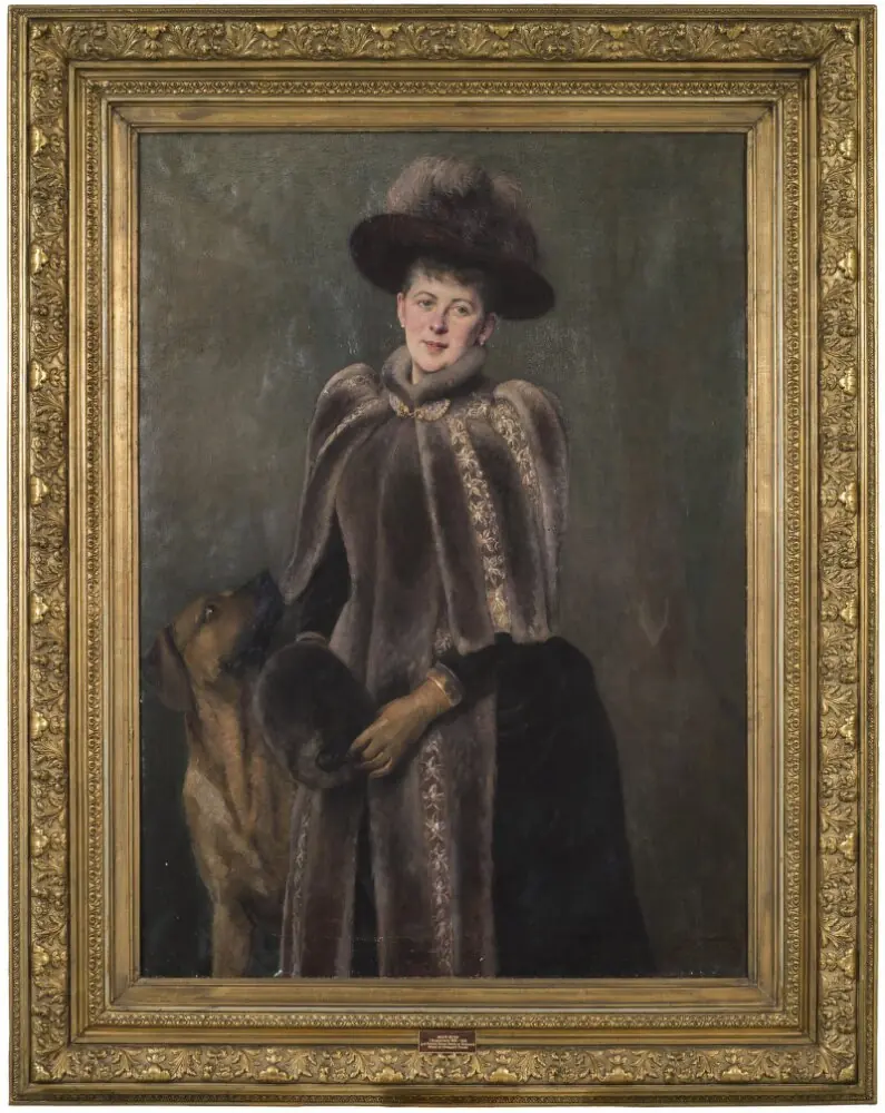 Beate Rosencrantz (1855-1925), g.m. Patrick Baron Seton, by Hildegard Thorell
