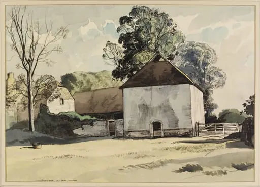 Saxon Dovecote, Lullington, near Alfriston, Cuckmere Valley, by Hilder