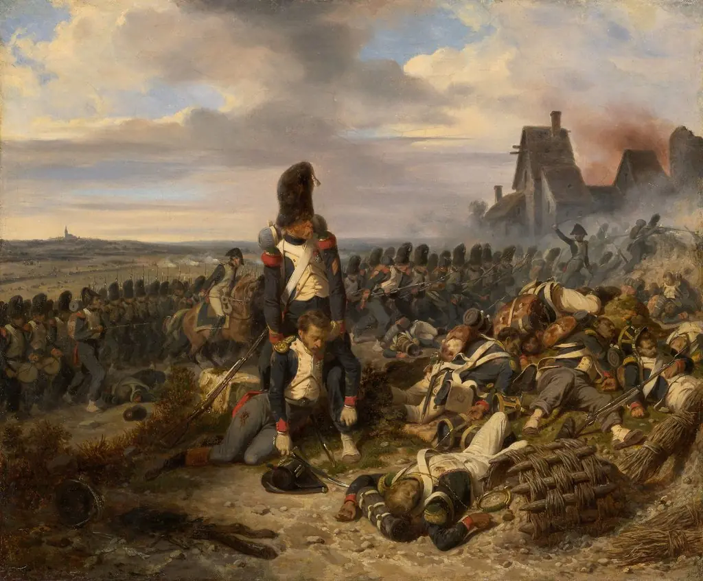 Battle Scene, by Hippolyte Bellangé