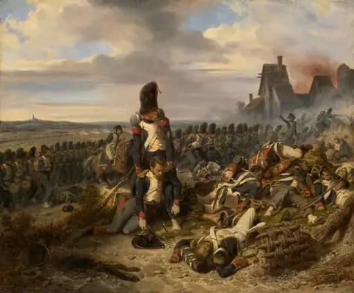 Battle Scene, by Hippolyte Bellangé