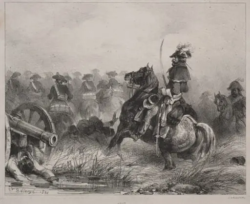 Cavalry Scene, by Hippolyte Bellangé