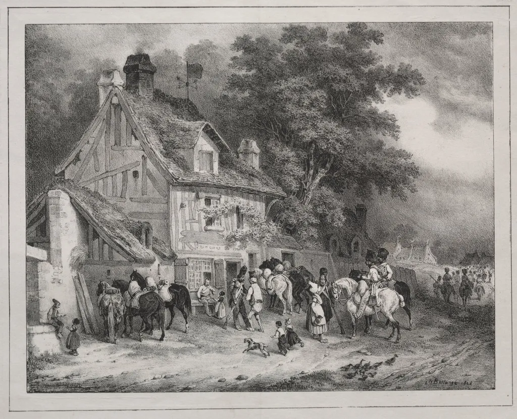 Souvenir of Normandy, by Hippolyte Bellangé, 1828
