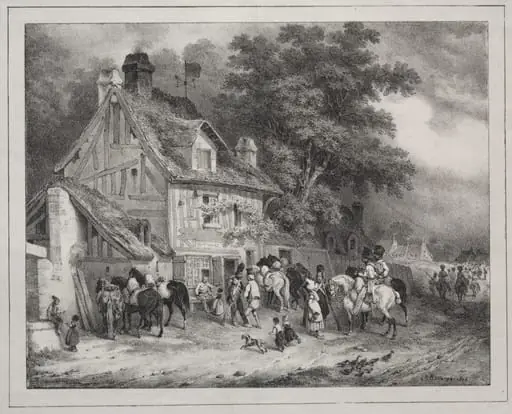 Souvenir of Normandy, by Hippolyte Bellangé