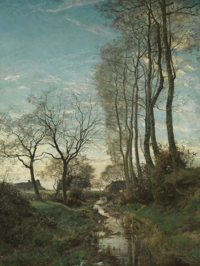 Josaphat Valley at Schaarbeek, by Hippolyte Boulenger