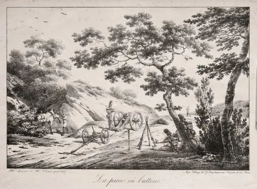 The Canon Ready to Fire, by Hippolyte Lecomte