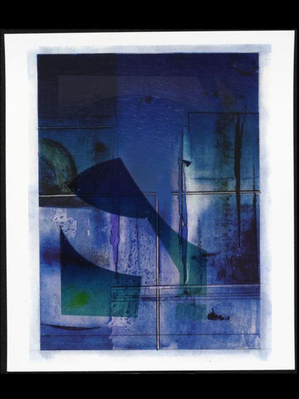 Blue Shadow - pier 17, by Hiroshi Maruyama, 2002