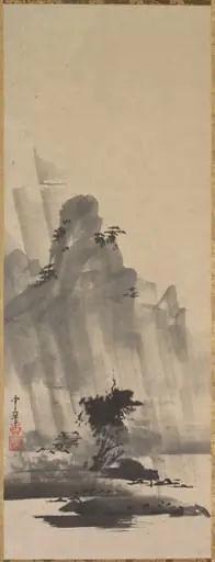 Mountain and River in Storm, by Hirowatari Setsuzan