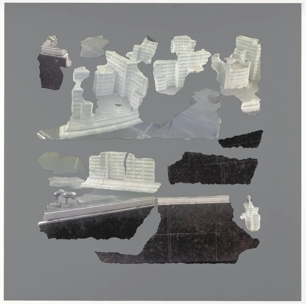 Untitled, by Hito Steyerl, ink, 2015