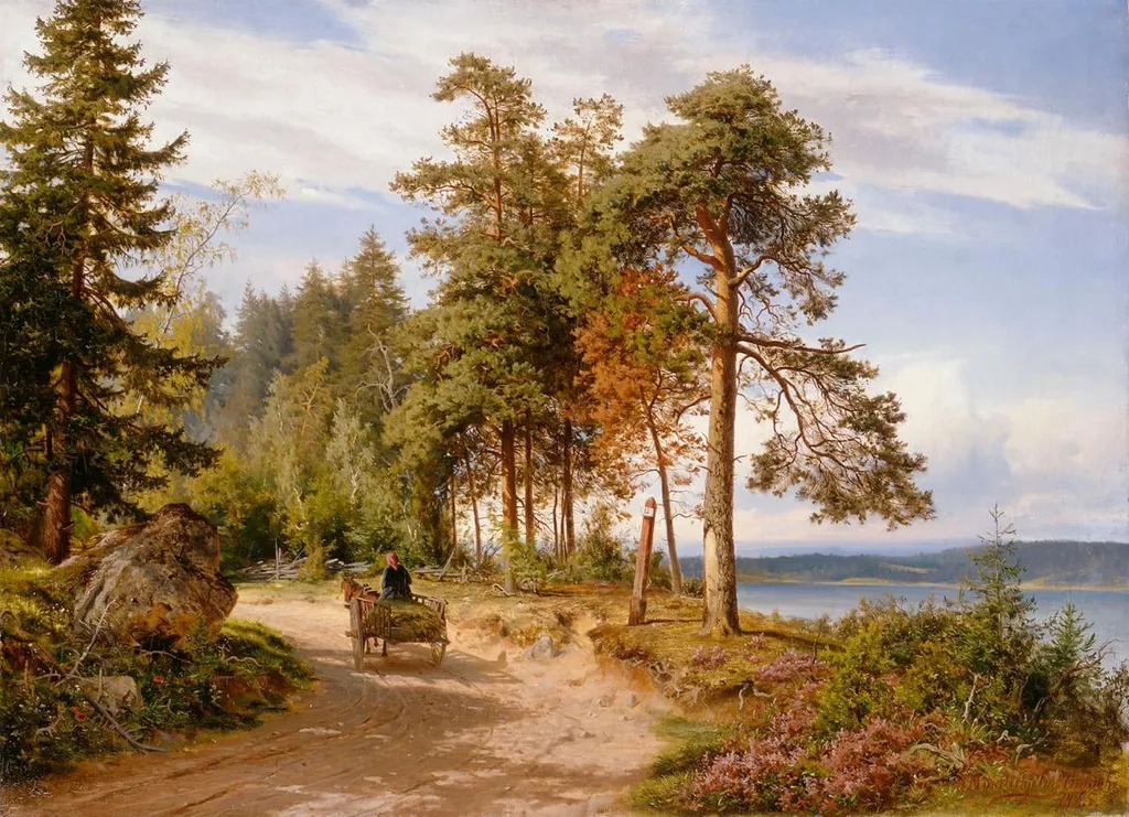 Maantie Suomessa, by Hjalmar Munsterhjelm, unspecified