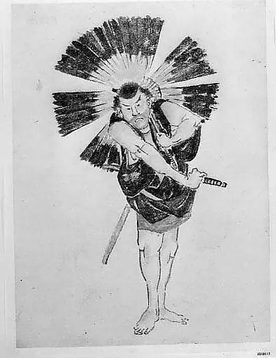 Untitled, by Hokusai School, 1834