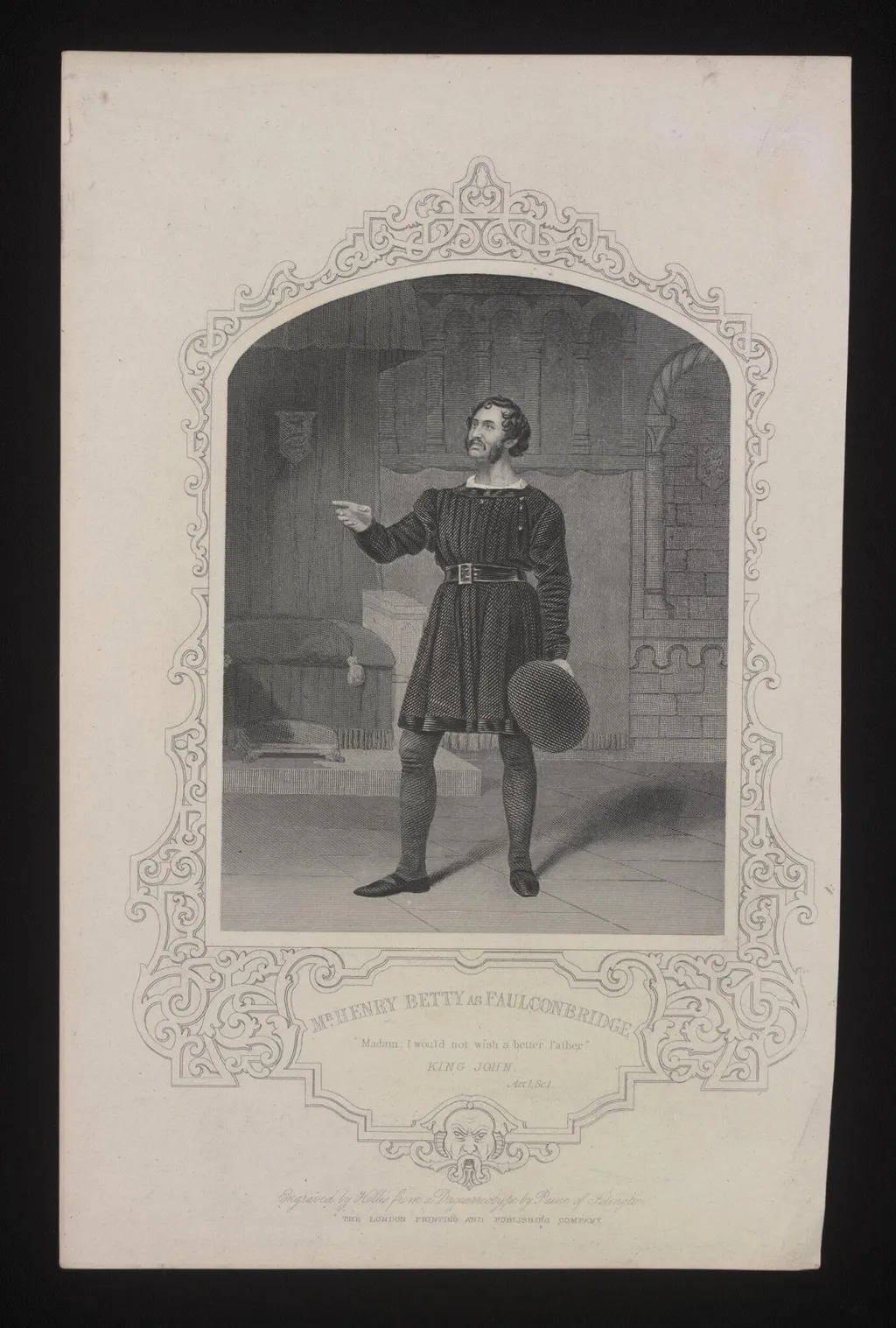 H Beard Print Collection, by Hollis, 1844