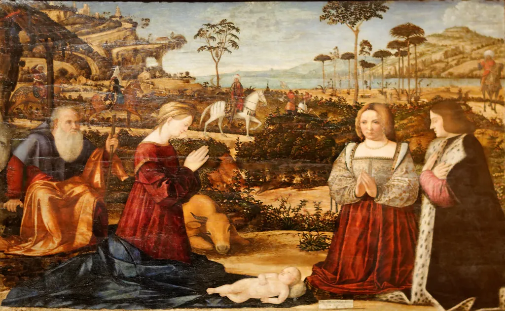Holy Family and Donors