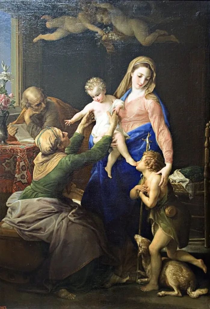 Holy Family with Sts Elizabeth and John the Baptist