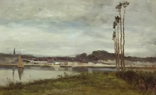 On the Seine, by Homer Dodge Martin