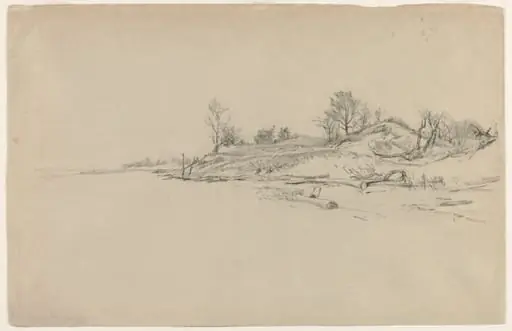 Sand Dunes, Lake Ontario, by Homer Dodge Martin