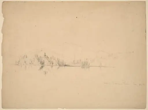 Upper Saranac Lake, by Homer Dodge Martin