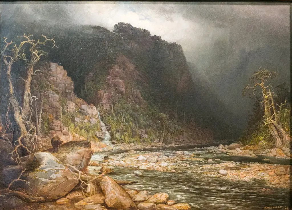 A Coming Storm in the Adirondacks, by Homer Watson