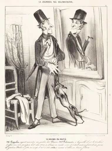 10 heures du matin, by Honoré Daumier