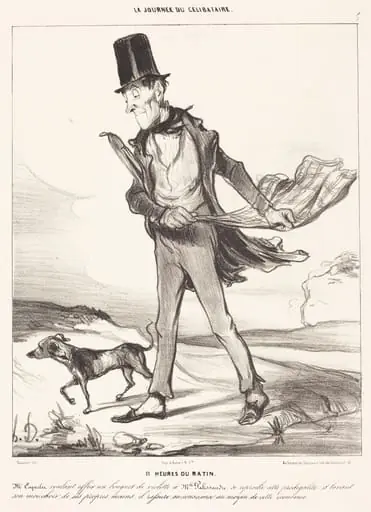 11 heures du matin, by Honoré Daumier