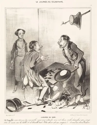 5 heures du soir, by Honoré Daumier
