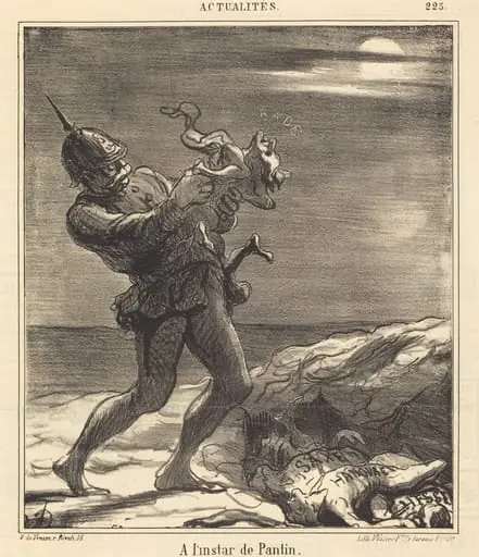 A l'instar de Pantin, by Honoré Daumier