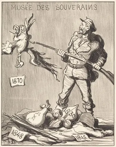 A qui le tour?, by Honoré Daumier