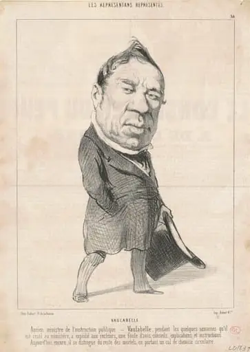 Achille Tenaille de Vaulabelle, by Honoré Daumier