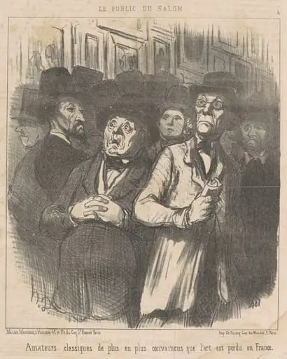 Amateurs classiques ... convaincus ..., by Honoré Daumier
