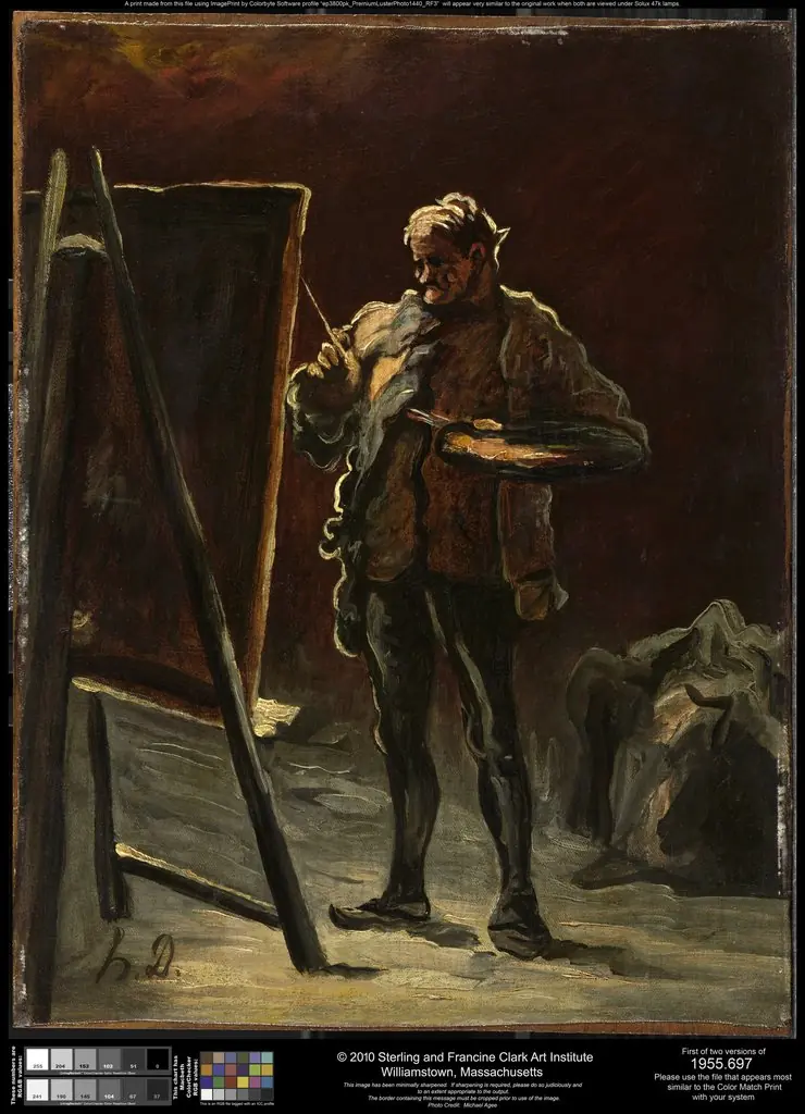 An Artist, by Honoré Daumier