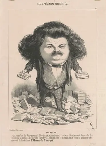 Ant. Laurent Pagnerre, by Honoré Daumier