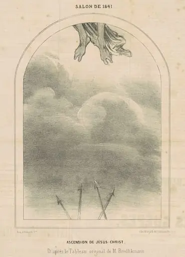 Ascension de Jèsus-Christ, by Honoré Daumier
