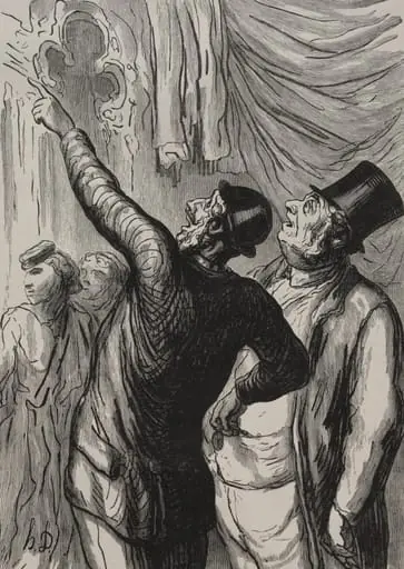 At the Universal Exhibition: The perfect guide, by Honoré Daumier