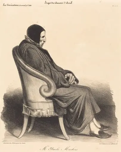 Barbé-Marbois, by Honoré Daumier