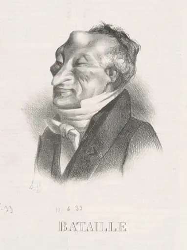 Bataille (Alex. Simon Pataille), by Honoré Daumier