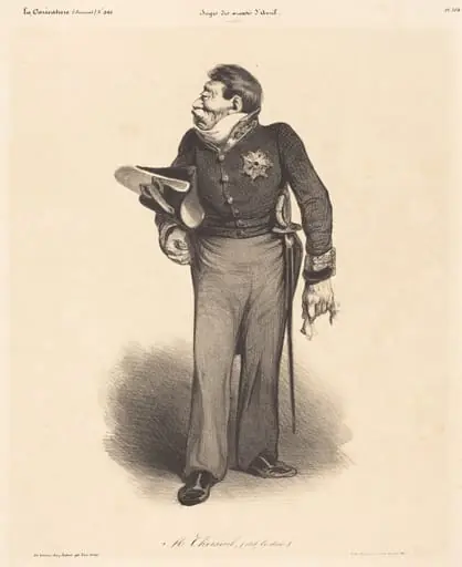 C.-A. Gabriel, duc de Choiseul, by Honoré Daumier