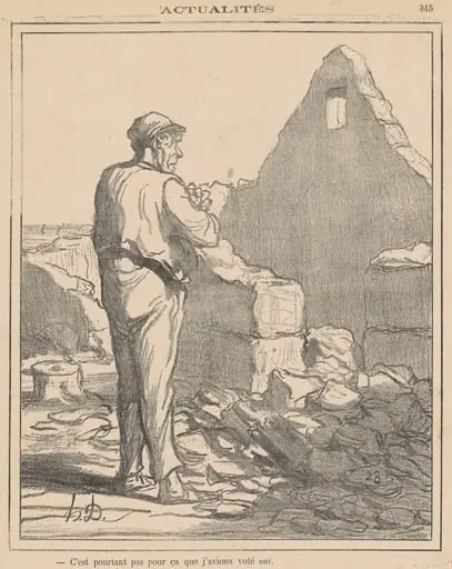C'est pourtant pas pour ca ..., by Honoré Daumier