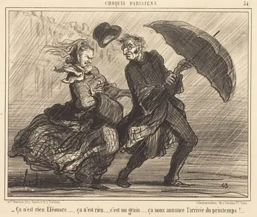 ça n'est rien Éléonore...ca n'est rien..., by Honoré Daumier