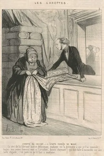 Carotte du calicot, by Honoré Daumier