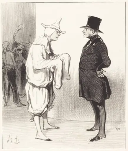 Carotte du voltigeur, by Honoré Daumier