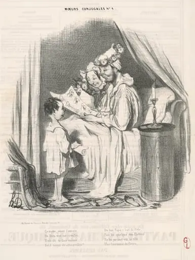 Ce matin avant l'aurore..., by Honoré Daumier