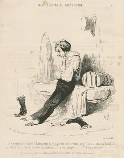 Ce monsieur, au sortier de l'estaminet ..., by Honoré Daumier