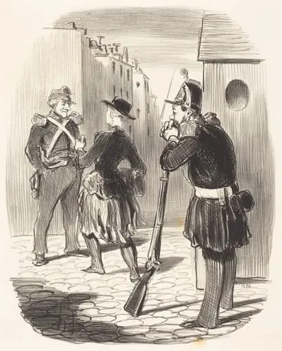 Ce satané Pigochard..., by Honoré Daumier