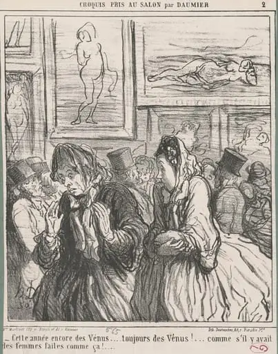 Cette année encore des vénus ..., by Honoré Daumier
