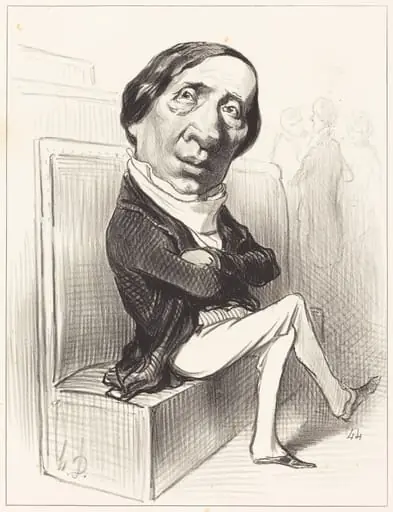 Charles Dupin, by Honoré Daumier