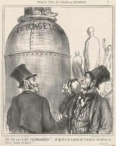 Ché cha une belle chaudronnerie!, by Honoré Daumier