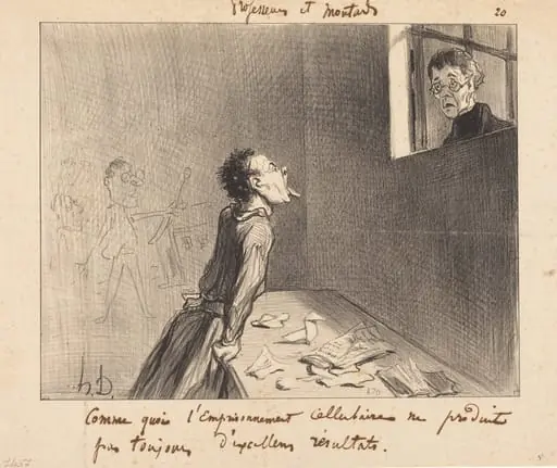 Comme quoi l'emprisonnement cellulaire..., by Honoré Daumier