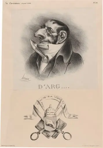 Comte d'Argout, by Honoré Daumier