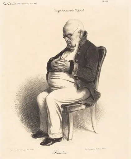 Comte J.-Jérome Siméon, by Honoré Daumier