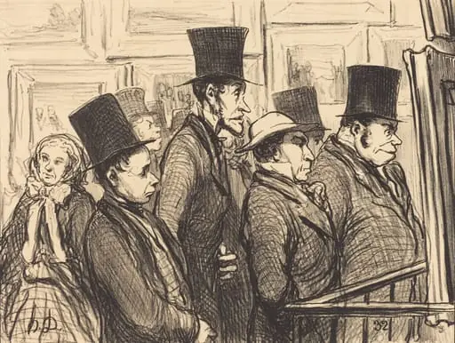 Cristi... v'la-t-y un boeuf qui est bien fait!..., by Honoré Daumier